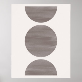 Poster Style rétro. Vintage milieu du siècle