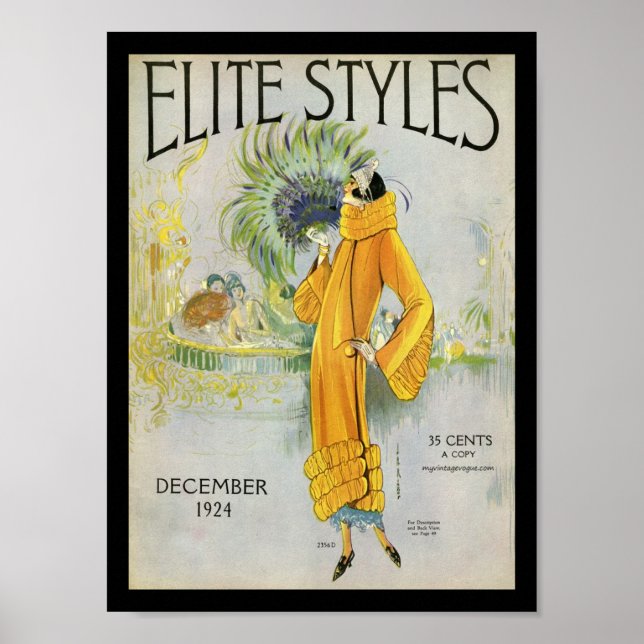 Poster Styles d'élite 1924 (Devant)