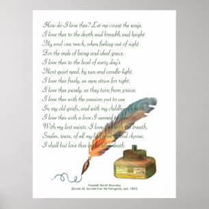 Poster Stylo et encre