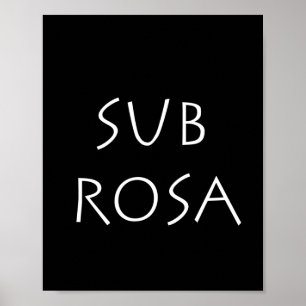Poster Sub Rosa