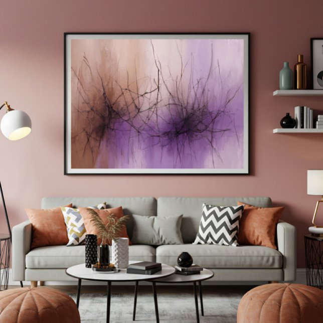 Poster Sublime Réseaux la Danse des Lignes (Créateur téléchargé)