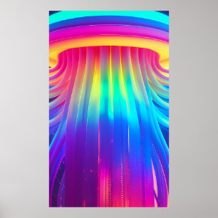 Poster Submergé par une force de diversité technologique