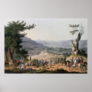 Poster Subugal sur le Coa de rivière, gravé par C. Turn
