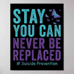 Poster Sucide Prévention La Sensibilisation Ne Doit Jamai
