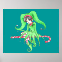 Poster sucre de canne Elf