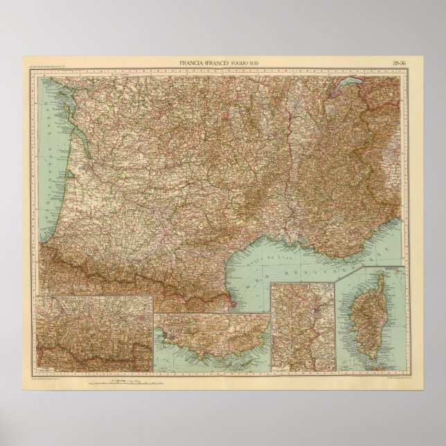Poster Sud de la France 3536 (Devant)