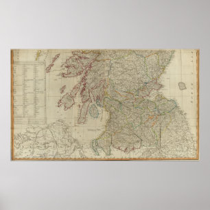 Poster Sud de l'Ecosse