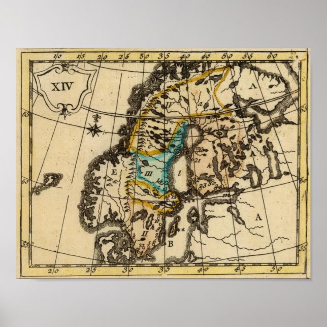 Poster Suède et Finlande (Devant)