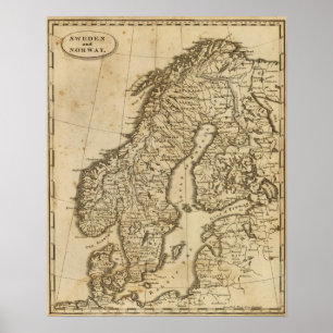 Poster Suède, Norvège 3