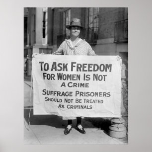 Poster Suffragette pour Alice Paul, 1917