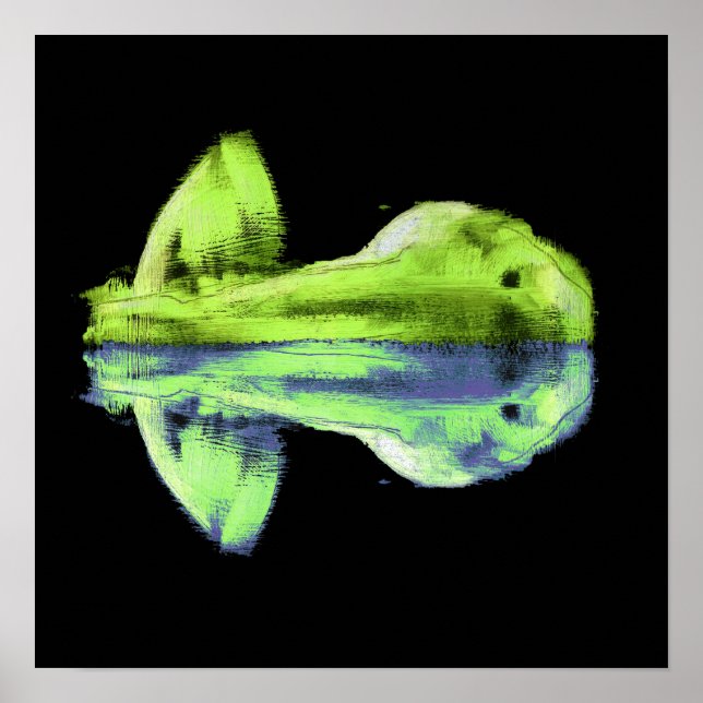 Poster Sugar-Loaf Mountain - fleuve (Devant)