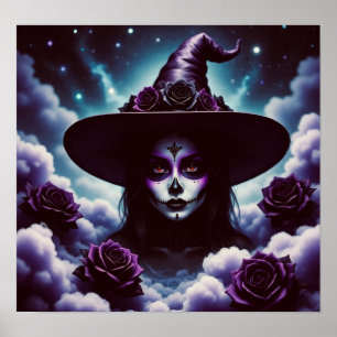 Poster SugarSkullWitch