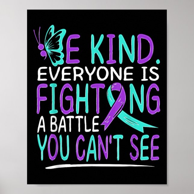 Poster Suicide Awareness Suicide Prevention Suprt Survivo (Devant)