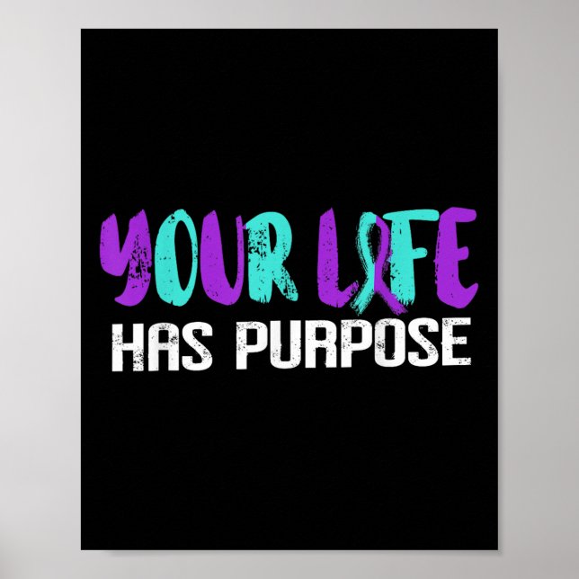 Poster Suicide Awareness Suicide Prevention Suprt Survivo (Devant)