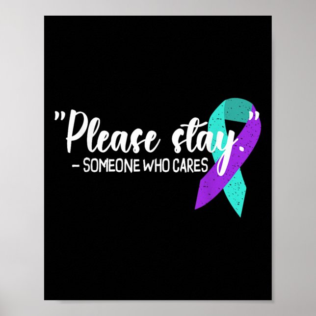 Poster Suicide Awareness Suicide Prevention Suprt Survivo (Devant)