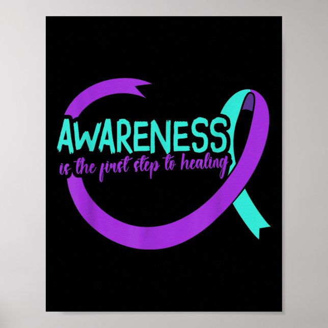 Poster Suicide Awareness Suicide Prevention Suprt Survivo (Devant)