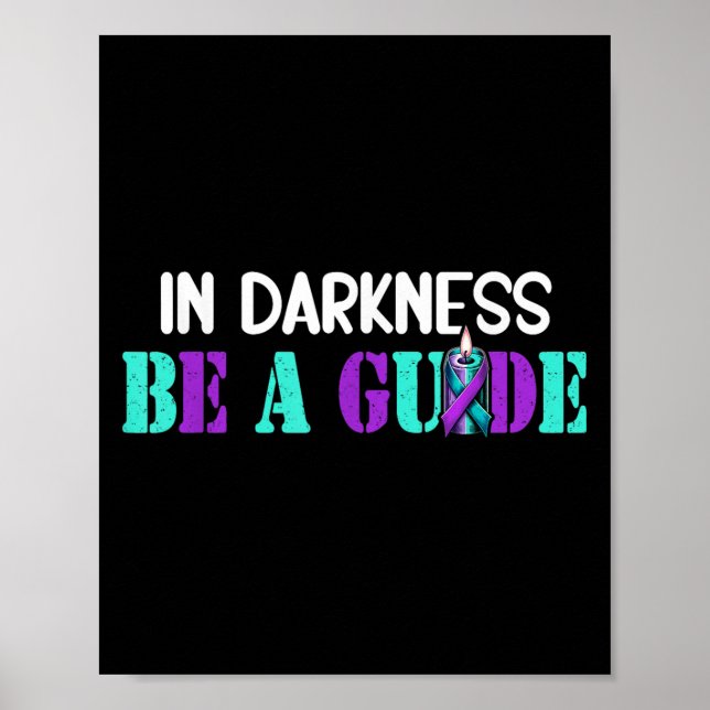 Poster Suicide Awareness Suicide Prevention Suprt Survivo (Devant)