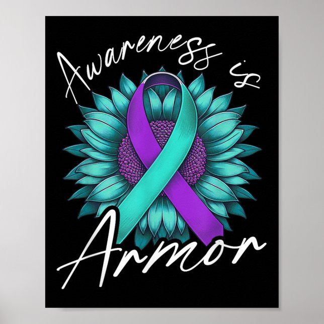 Poster Suicide Awareness Suicide Prevention Suprt Survivo (Devant)