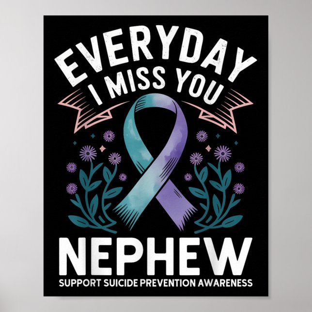 Poster Suicide Prevention Awareness Aunts  (Devant)