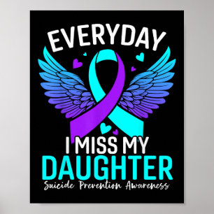 Poster Suicide Sensibilisation Chemise Fille Suicide