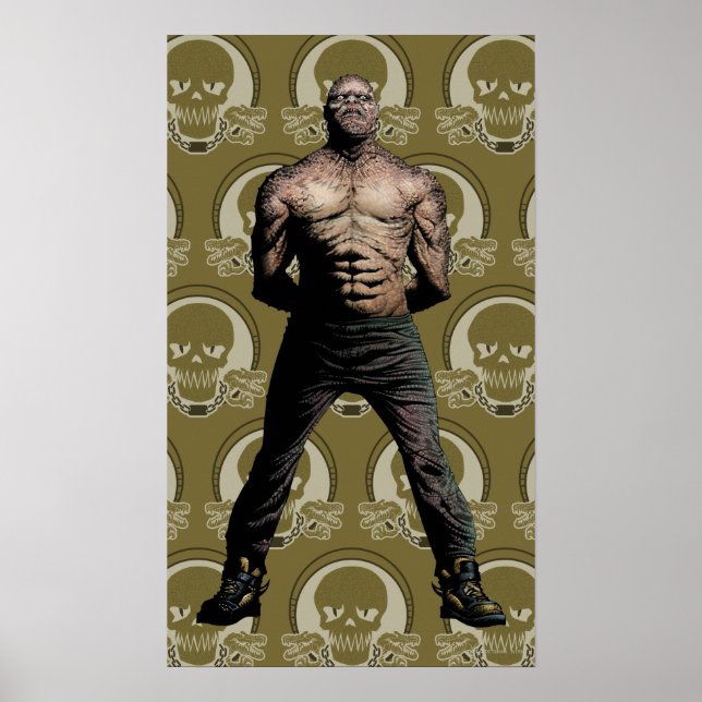 Poster Suicide Squad | Croc Comic Book Art (Devant)
