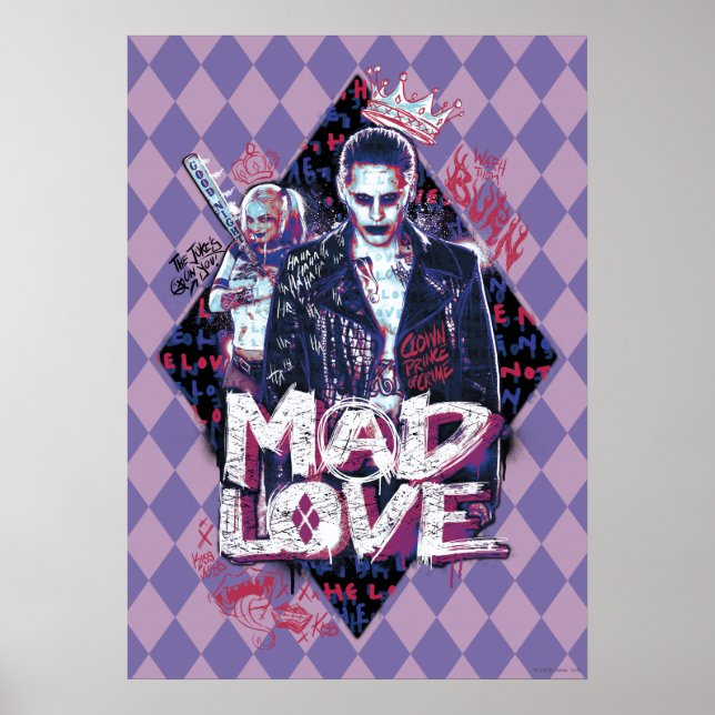 Poster Suicide Squad | Mad Love (Devant)
