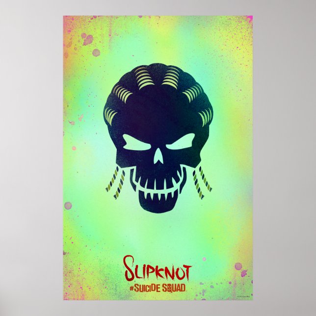 Poster Suicide Squad | Slipknot Head (Devant)