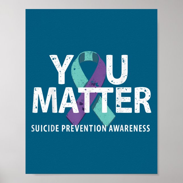 Poster Suicides Prevention Shirts Suicide Awareness  (Devant)