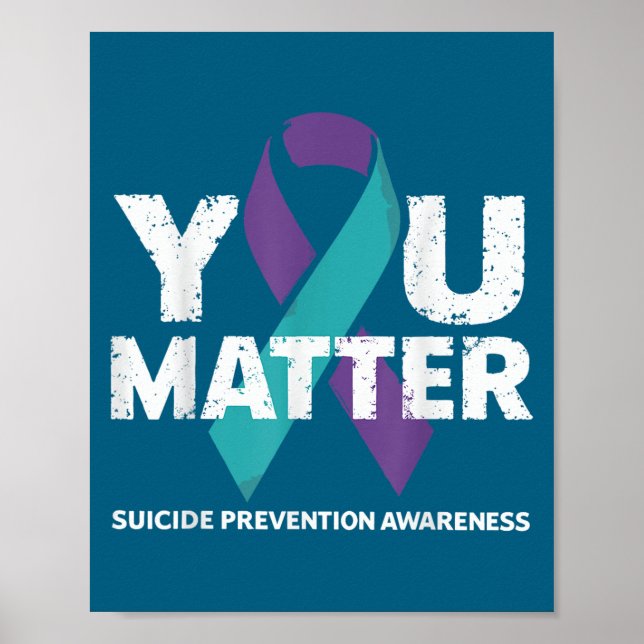 Poster Suicides Prevention Shirts Suicide Awareness  (Devant)
