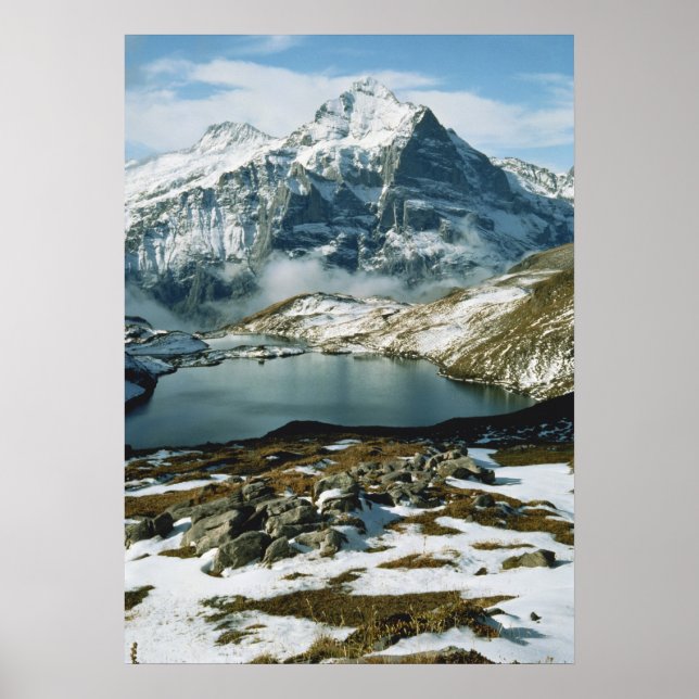 Poster Suisse, Grindelwald, Alpes bernoises, Voir (Devant)