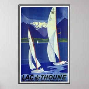 Poster Suisse vintage -