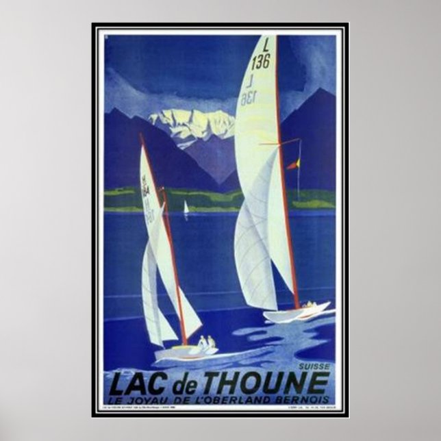 Poster Suisse vintage - (Devant)