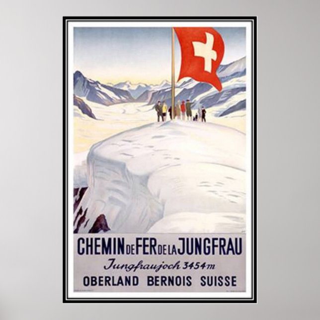 Poster Suisse vintage - (Devant)