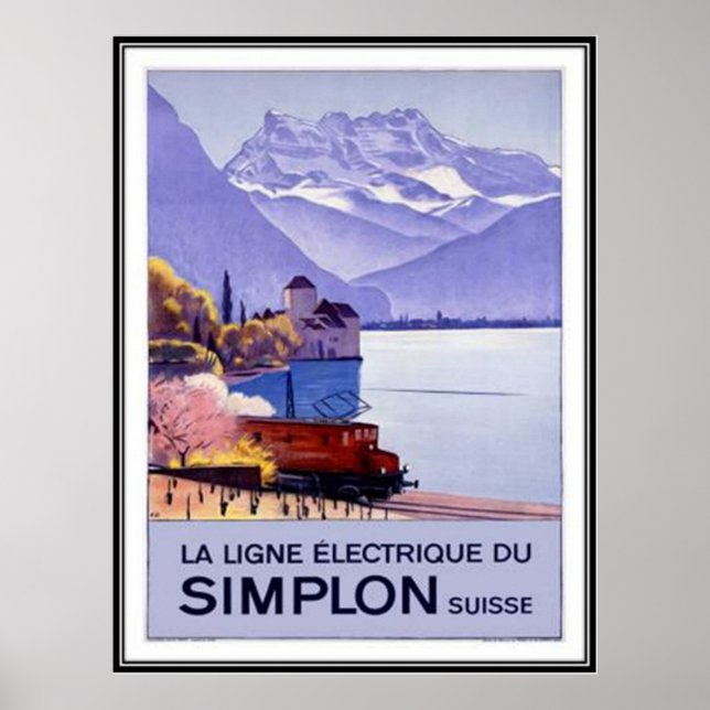 Poster Suisse vintage - (Devant)