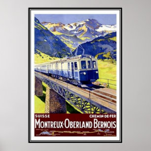 Poster Suisse vintage -
