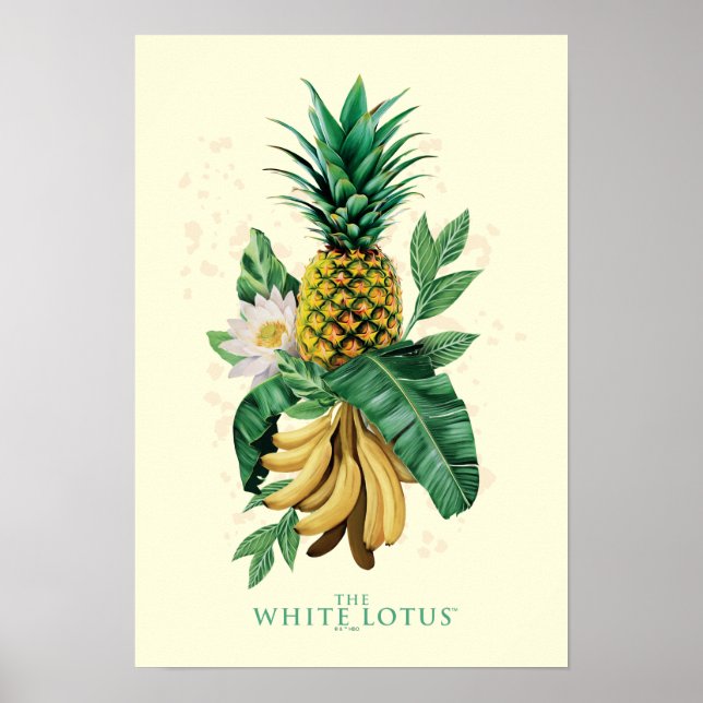 Poster Suite ananas au White Lotus (Devant)