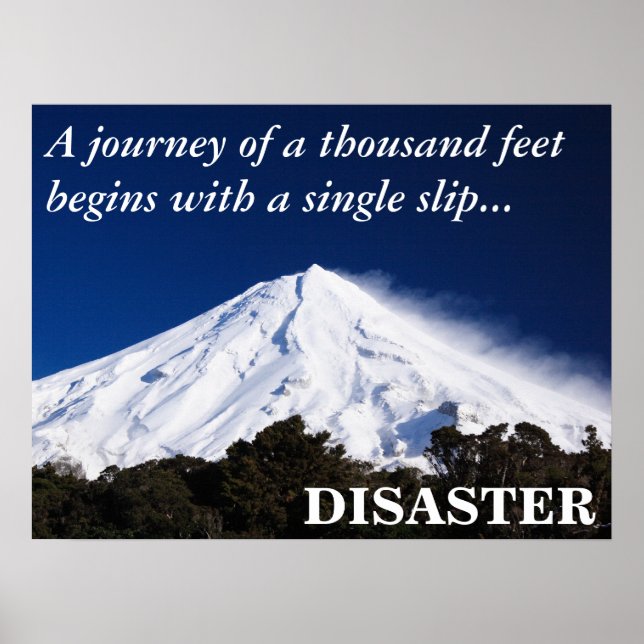 Poster Suivez votre pas : le premier est un doozy (L) (Devant)