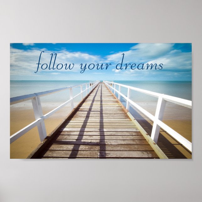 Poster Suivez votre plage Dreams (Devant)