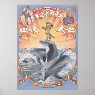 Poster Suivez Votre Poisson De Coeur