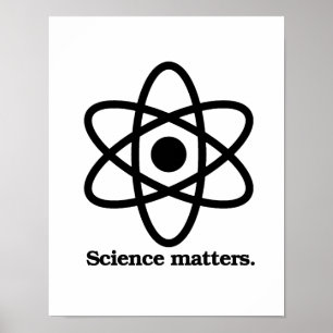 Poster Sujets de la Science - symbole de la Science - -