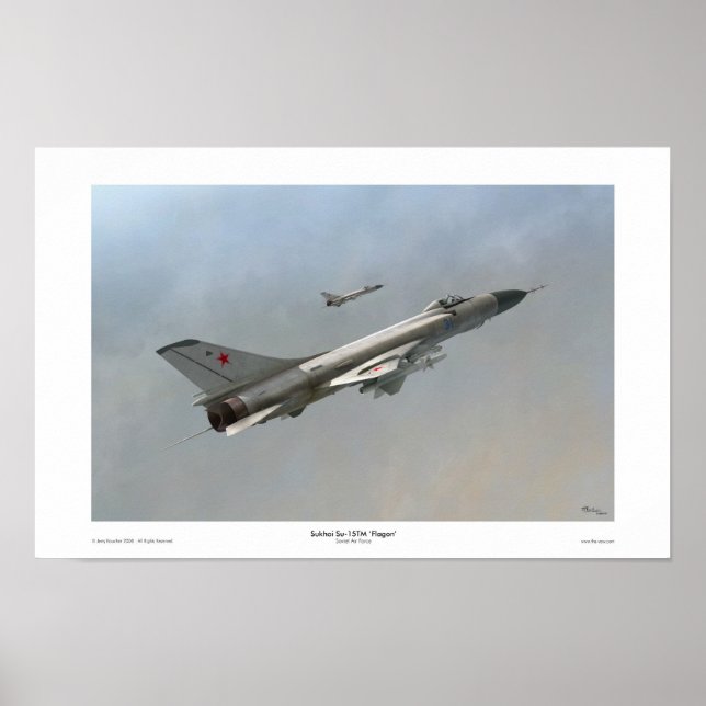 Poster Sukhoi Su-15TM (Devant)
