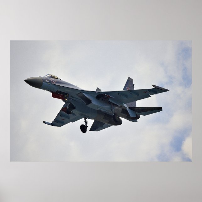 Poster Sukhoi Su-35S (Devant)