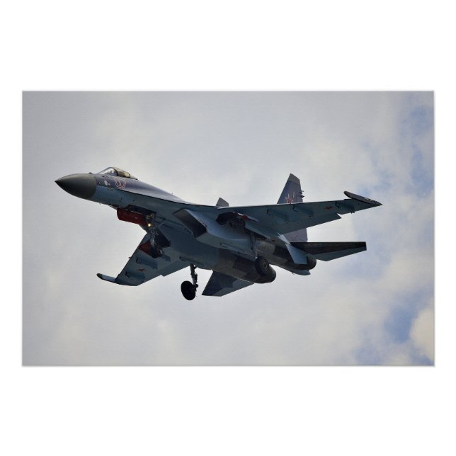 Poster Sukhoi Su-35S (Devant)