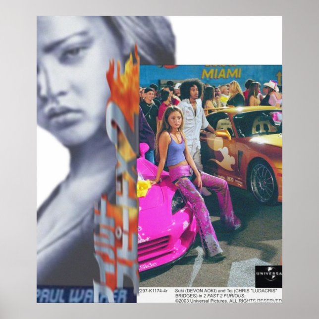 Poster Suki 2fast (Devant)
