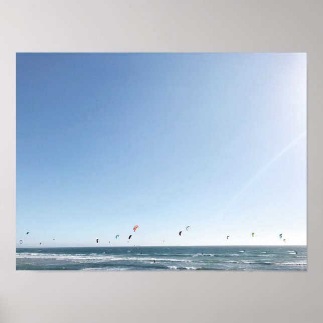 Poster Summer Surf California Beach Photographie (Devant)