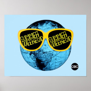 Poster  Summer Weekend - Habillage promotionnel