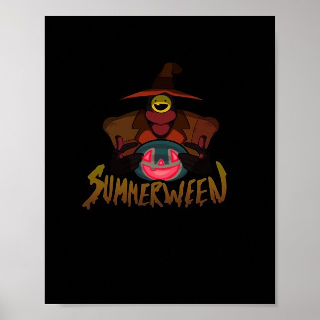 Poster Summerween Classique Drôle (Devant)