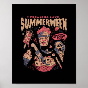Poster Summerween - Drôles de films gothiques horrifiques