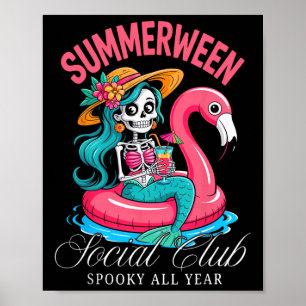 Poster Summerween Social Club Éffrayant toute l'année Ske