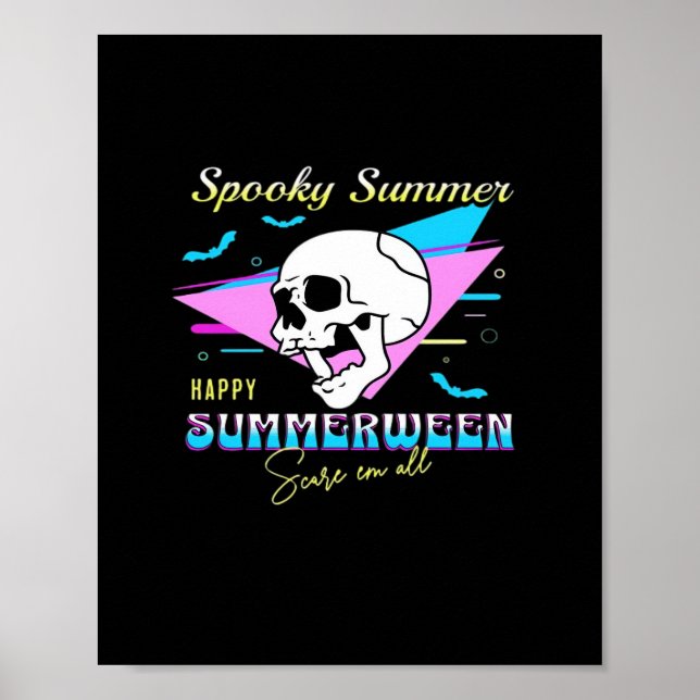 Poster Summerween surdimensionné (Devant)